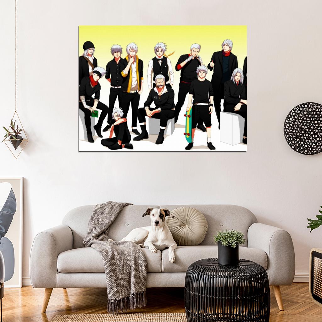 Cool Art Characters Anime Manga Wall Art Print Poster