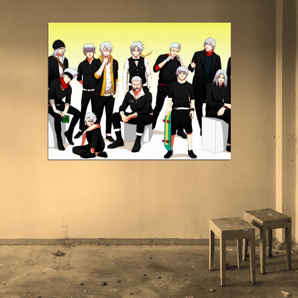 Cool Art Characters Anime Manga Wall Art Print Poster