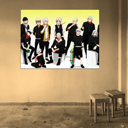 Cool Art Characters Anime Manga Wall Art Print Poster