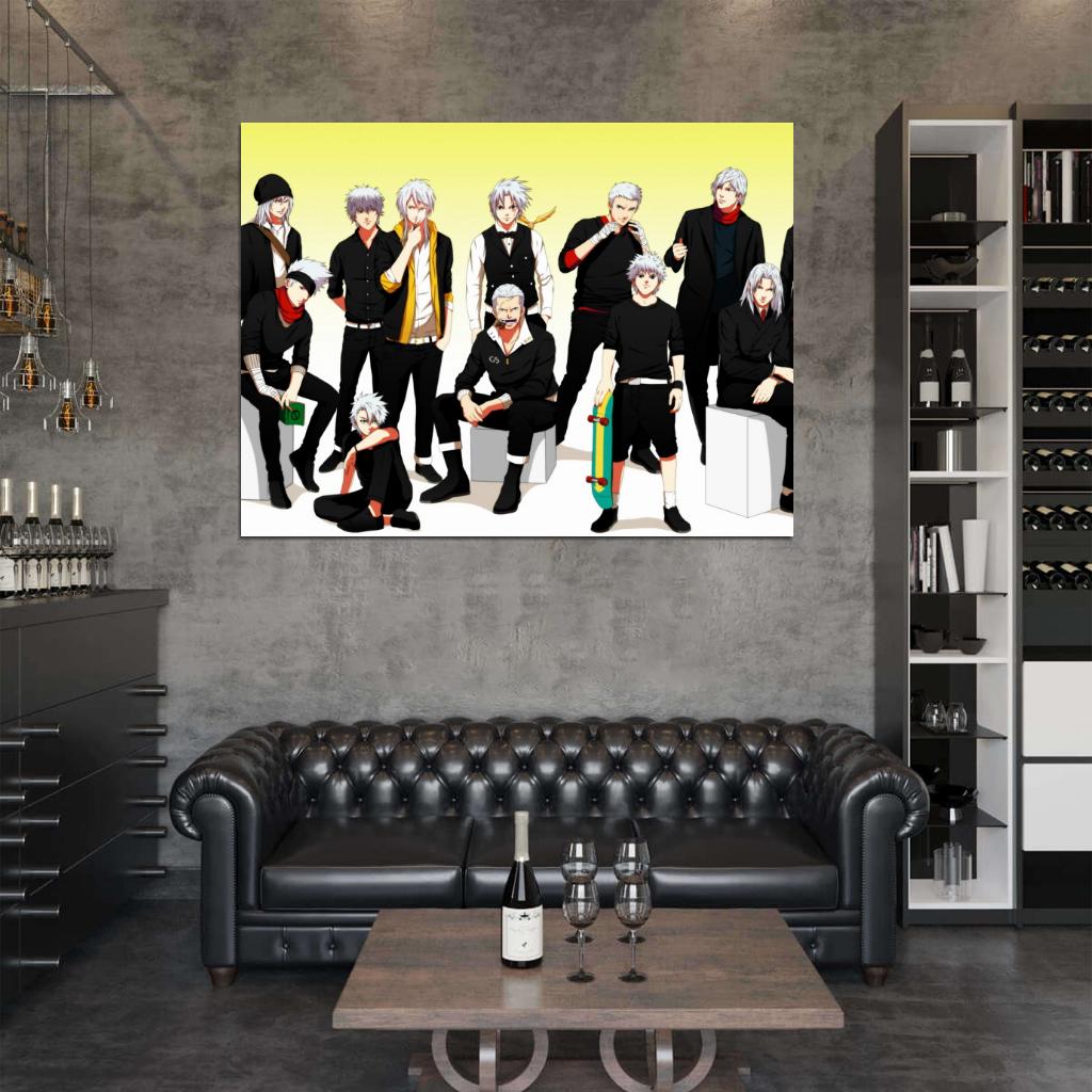 Cool Art Characters Anime Manga Wall Art Print Poster