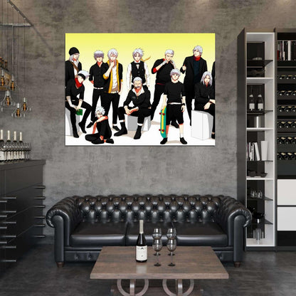 Cool Art Characters Anime Manga Wall Art Print Poster