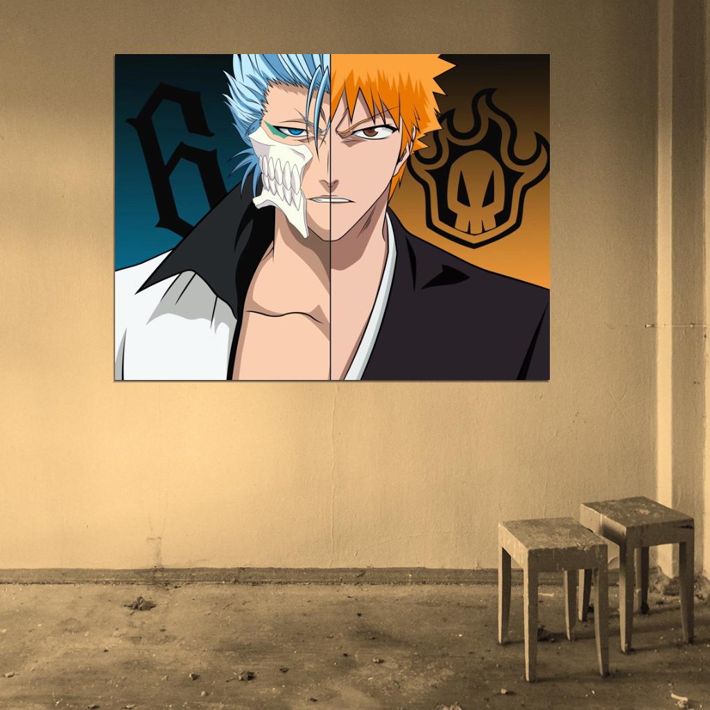 Bleach Anime Manga Art Wall Art Print Poster