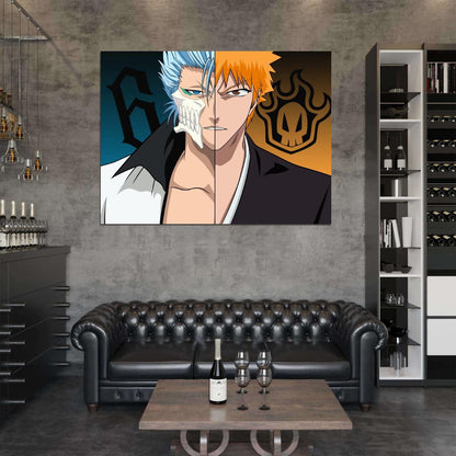 Bleach Anime Manga Art Wall Art Print Poster