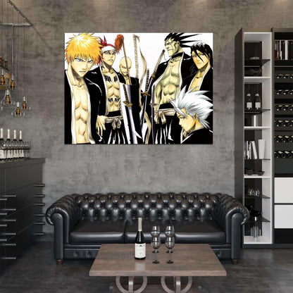 Bleach Character Anime Manga Art Wall Art Print Poster