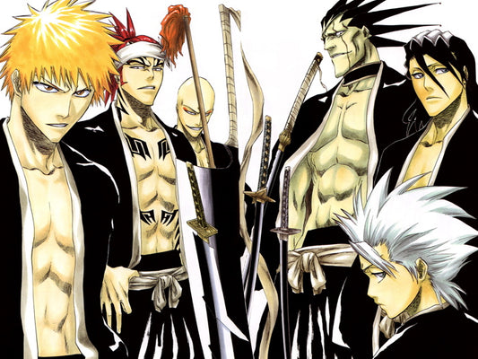 Bleach Character Anime Manga Art Wall Art Print Poster