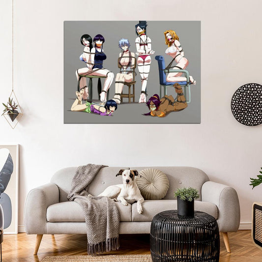 Sexy Hot Girls Anime Manga Art Wall Art Print Poster