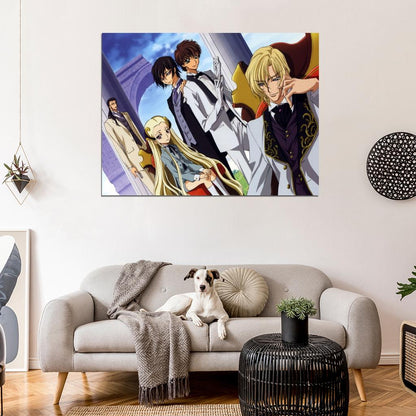 Code Geass Anime Manga Art Wall Art Print Poster
