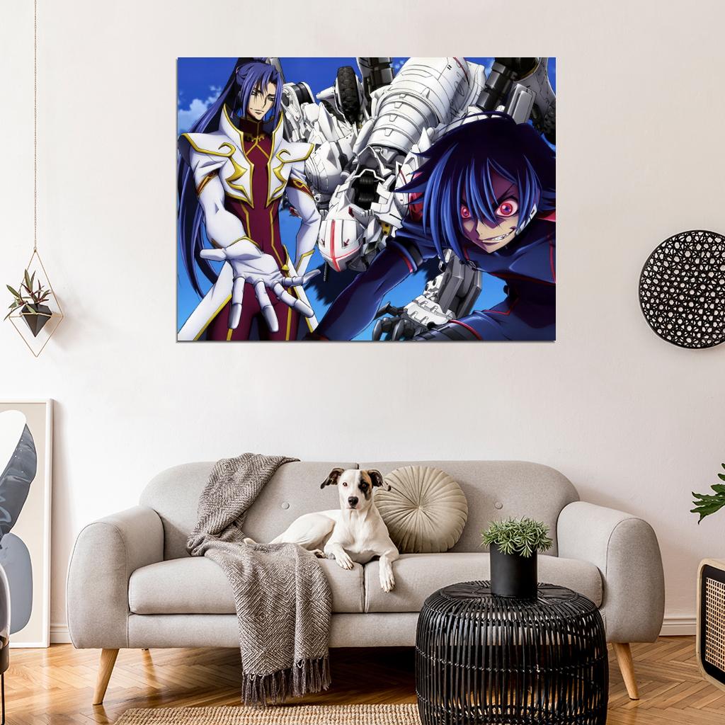 Code Geass Anime Manga Art Wall Art Print Poster