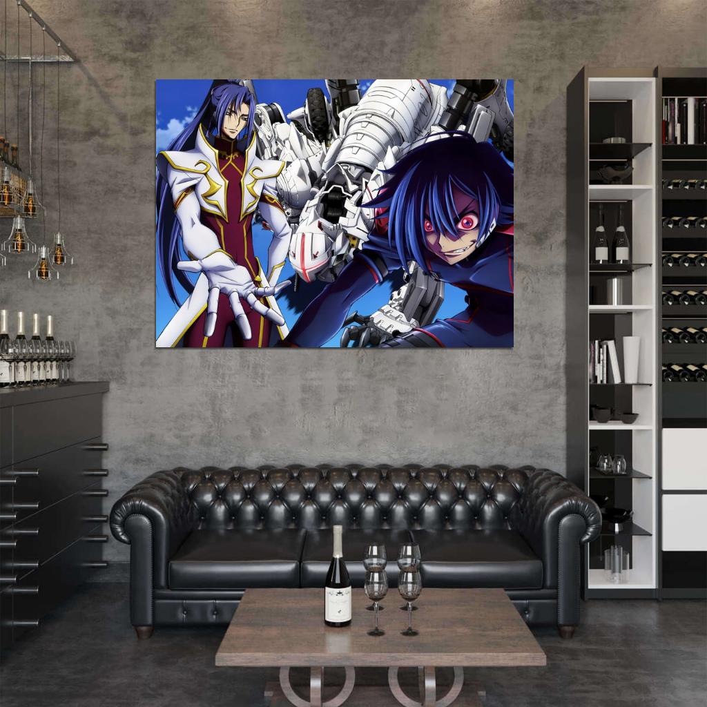 Code Geass Anime Manga Art Wall Art Print Poster