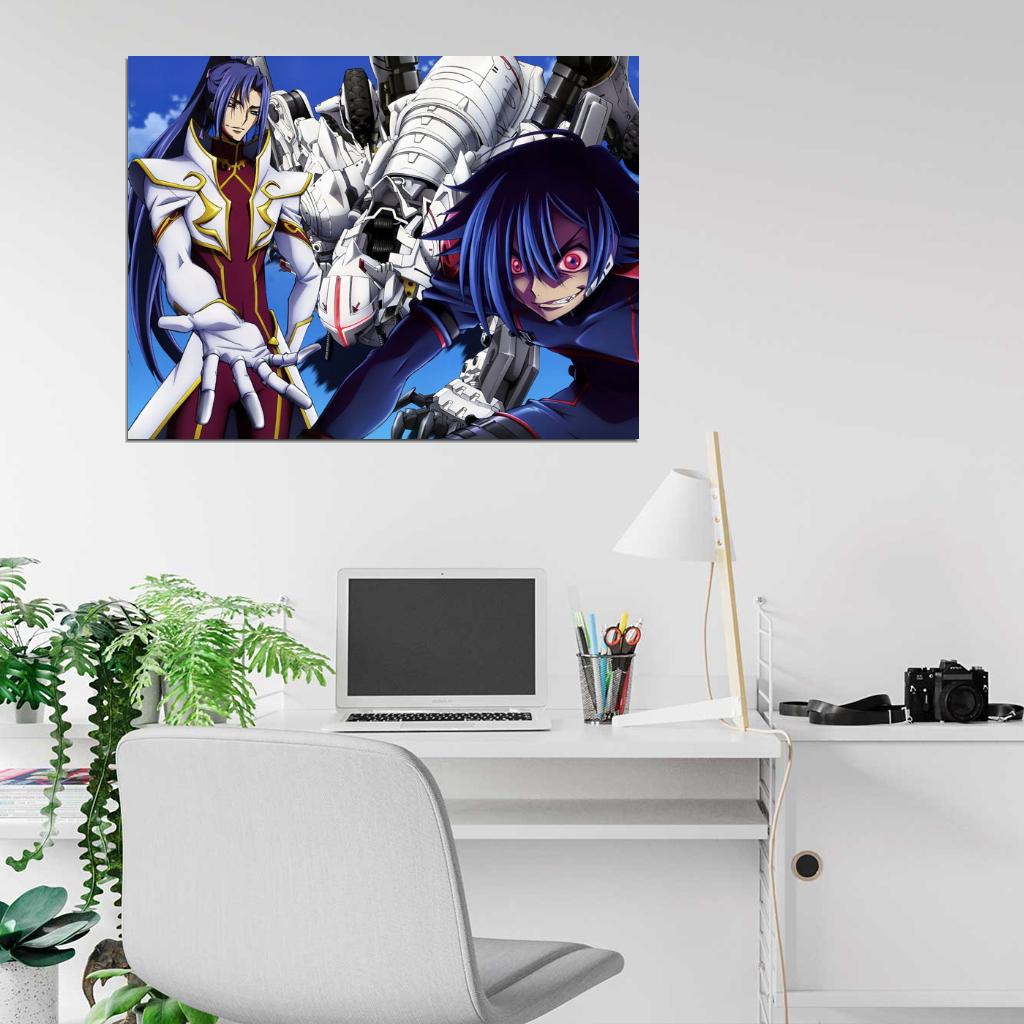 Code Geass Anime Manga Art Wall Art Print Poster