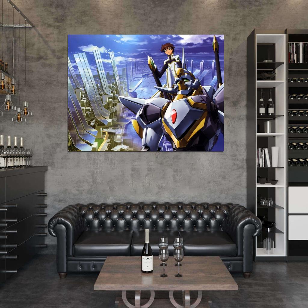 Code Geass Anime Manga Art Wall Art Print Poster