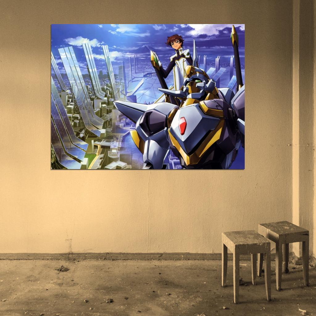 Code Geass Anime Manga Art Wall Art Print Poster