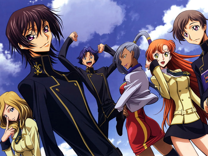 Code Geass Characters Anime Manga Art Wall Art Print Poster
