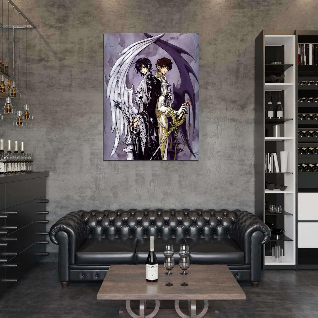 Code Geass Hangyaku No Lelouch Anime Manga Art Wall Art Print Poster