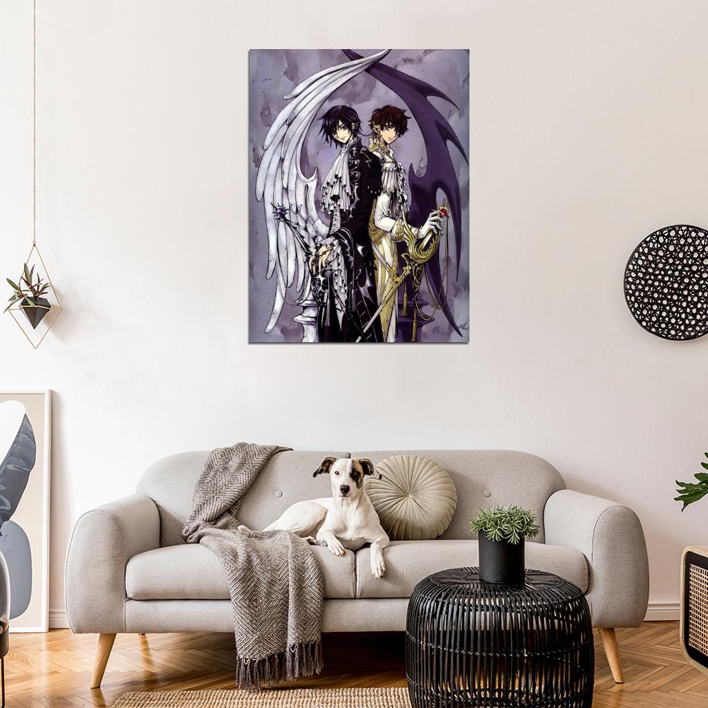 Code Geass Hangyaku No Lelouch Anime Manga Art Wall Art Print Poster