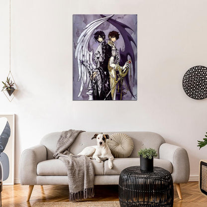 Code Geass Hangyaku No Lelouch Anime Manga Art Wall Art Print Poster