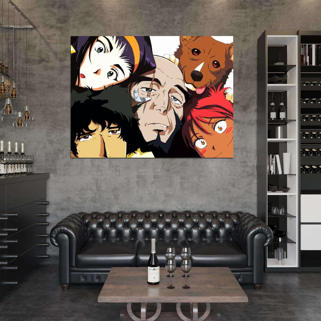 Cowboy Bebop Anime Manga Art Wall Art Print Poster