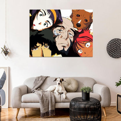 Cowboy Bebop Anime Manga Art Wall Art Print Poster