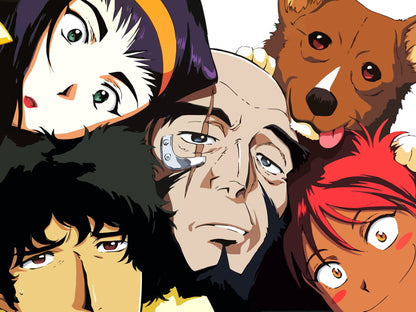 Cowboy Bebop Anime Manga Art Wall Art Print Poster