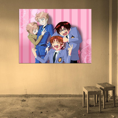 Cross Over Funny Anime Manga Art Wall Art Print Poster