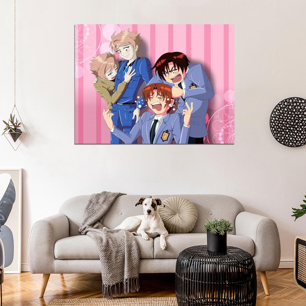 Cross Over Funny Anime Manga Art Wall Art Print Poster