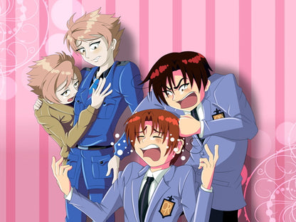 Cross Over Funny Anime Manga Art Wall Art Print Poster