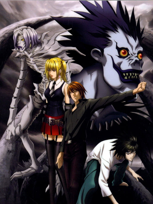 Death Note Characters Anime Manga Art Wall Art Print Poster