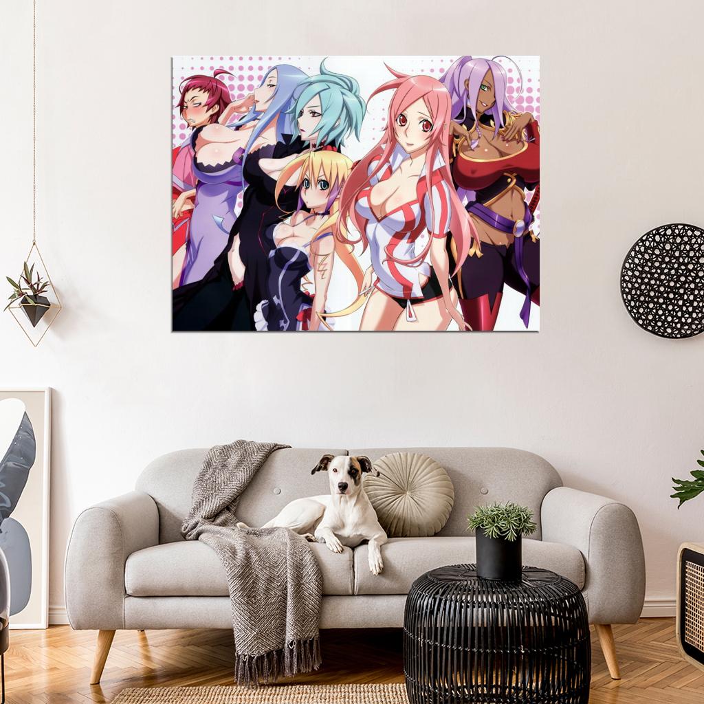 Dragonaut The Resonance Sexy Hot Girls Anime Manga Art Wall Art Print Poster