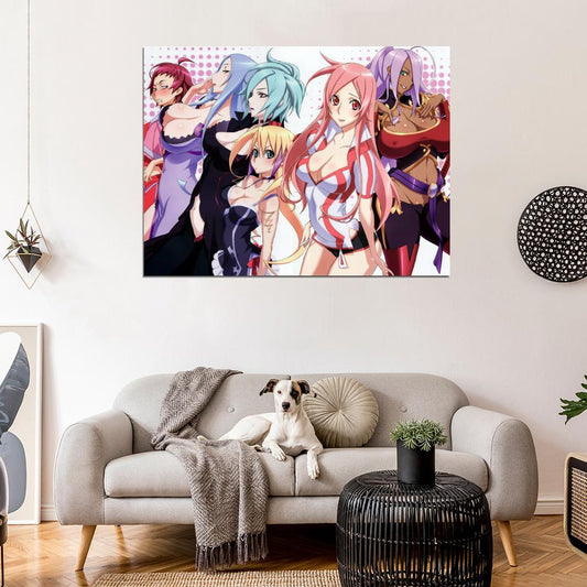 Dragonaut The Resonance Sexy Hot Girls Anime Manga Art Wall Art Print Poster