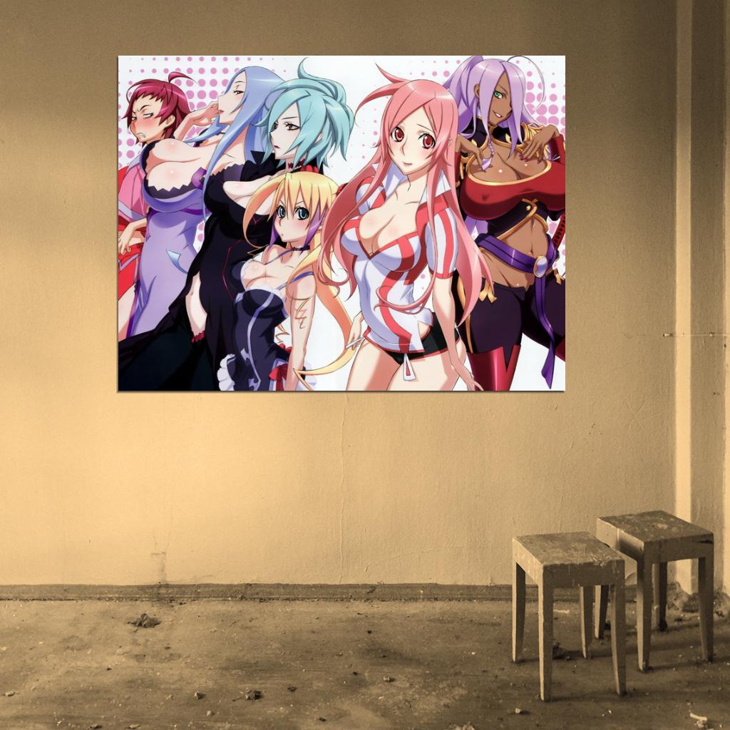 Dragonaut The Resonance Sexy Hot Girls Anime Manga Art Wall Art Print Poster