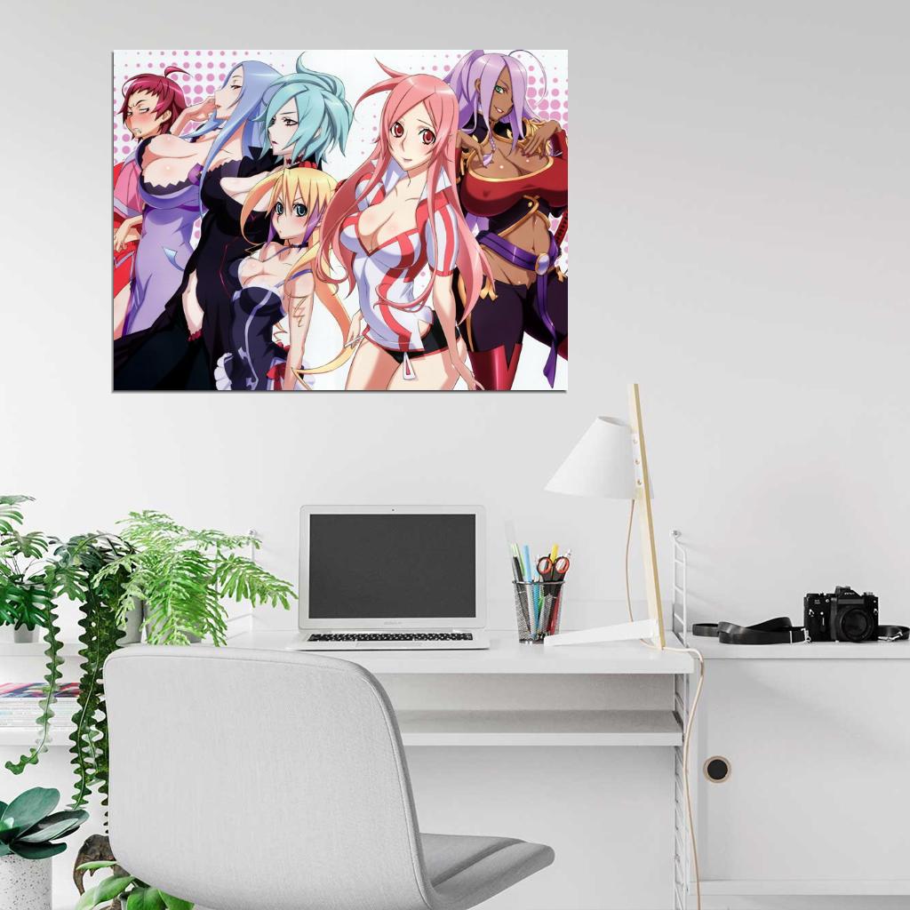 Dragonaut The Resonance Sexy Hot Girls Anime Manga Art Wall Art Print Poster