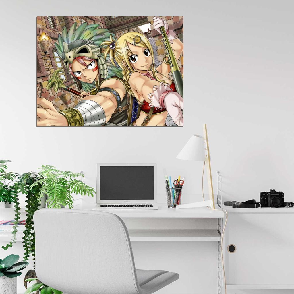 Fairy Tail Anime Manga Art Wall Art Print Poster