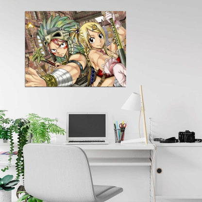 Fairy Tail Anime Manga Art Wall Art Print Poster