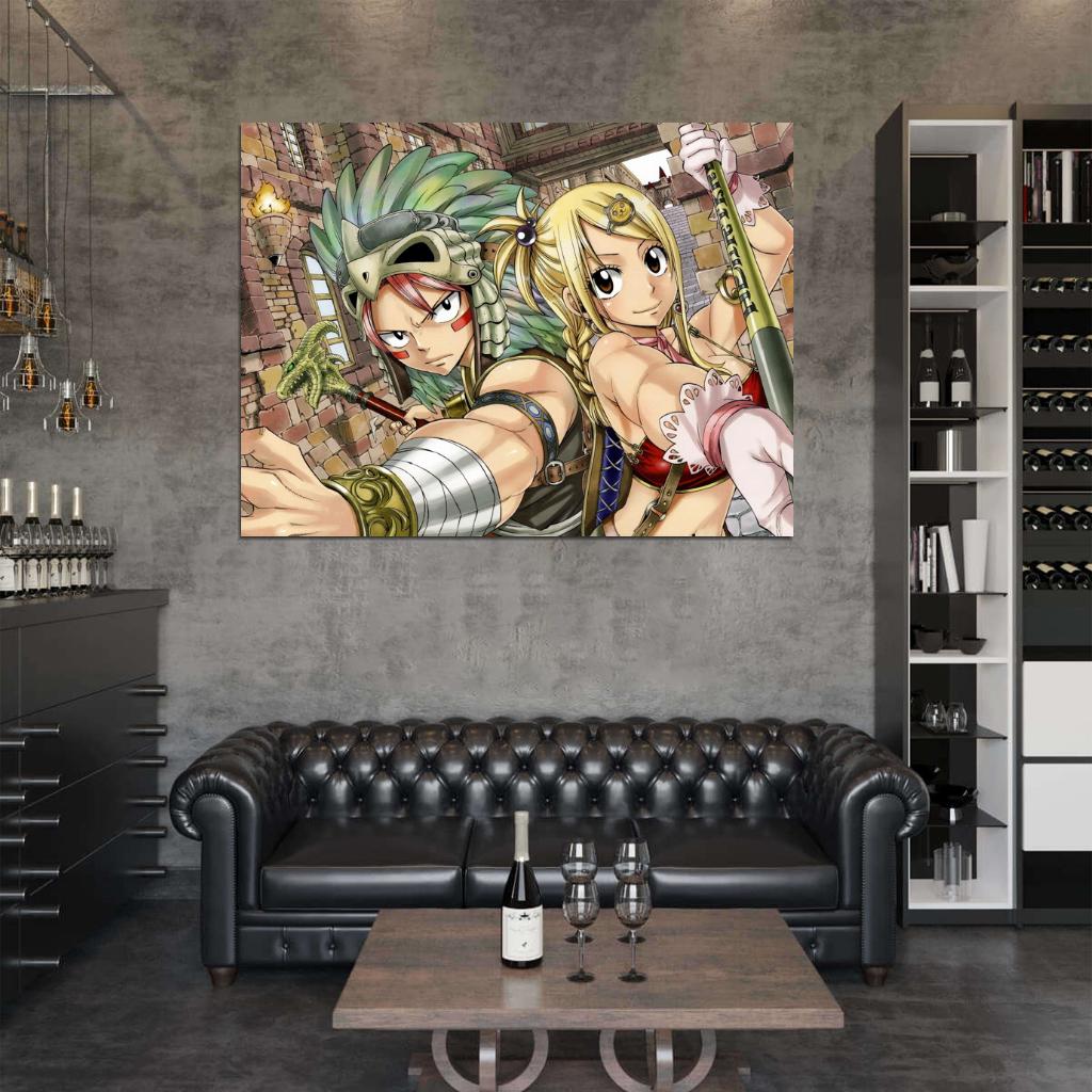 Fairy Tail Anime Manga Art Wall Art Print Poster