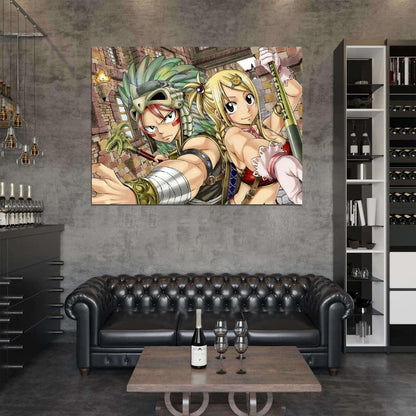 Fairy Tail Anime Manga Art Wall Art Print Poster