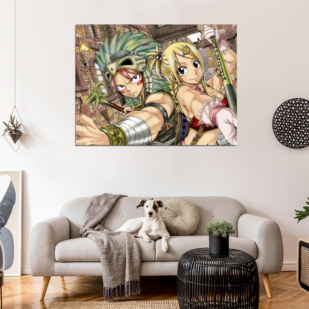 Fairy Tail Anime Manga Art Wall Art Print Poster