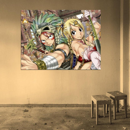 Fairy Tail Anime Manga Art Wall Art Print Poster