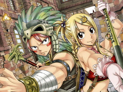 Fairy Tail Anime Manga Art Wall Art Print Poster