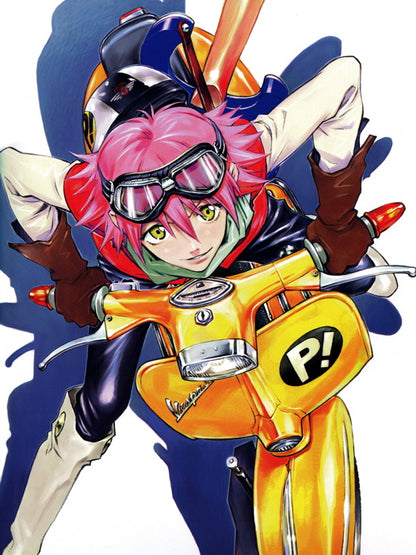 FLCL Haruko Haruhara Anime Manga Art Wall Art Print Poster