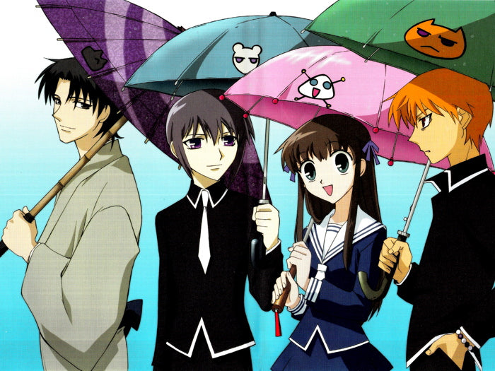 Fruits Basket Umbrella Anime Manga Art Wall Art Print Poster