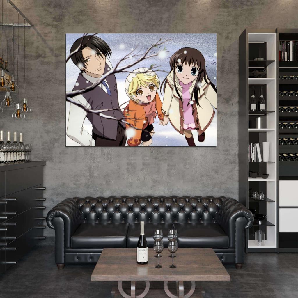 Fruits Basket Characters Anime Manga Art Wall Art Print Poster