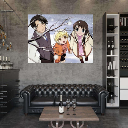Fruits Basket Characters Anime Manga Art Wall Art Print Poster