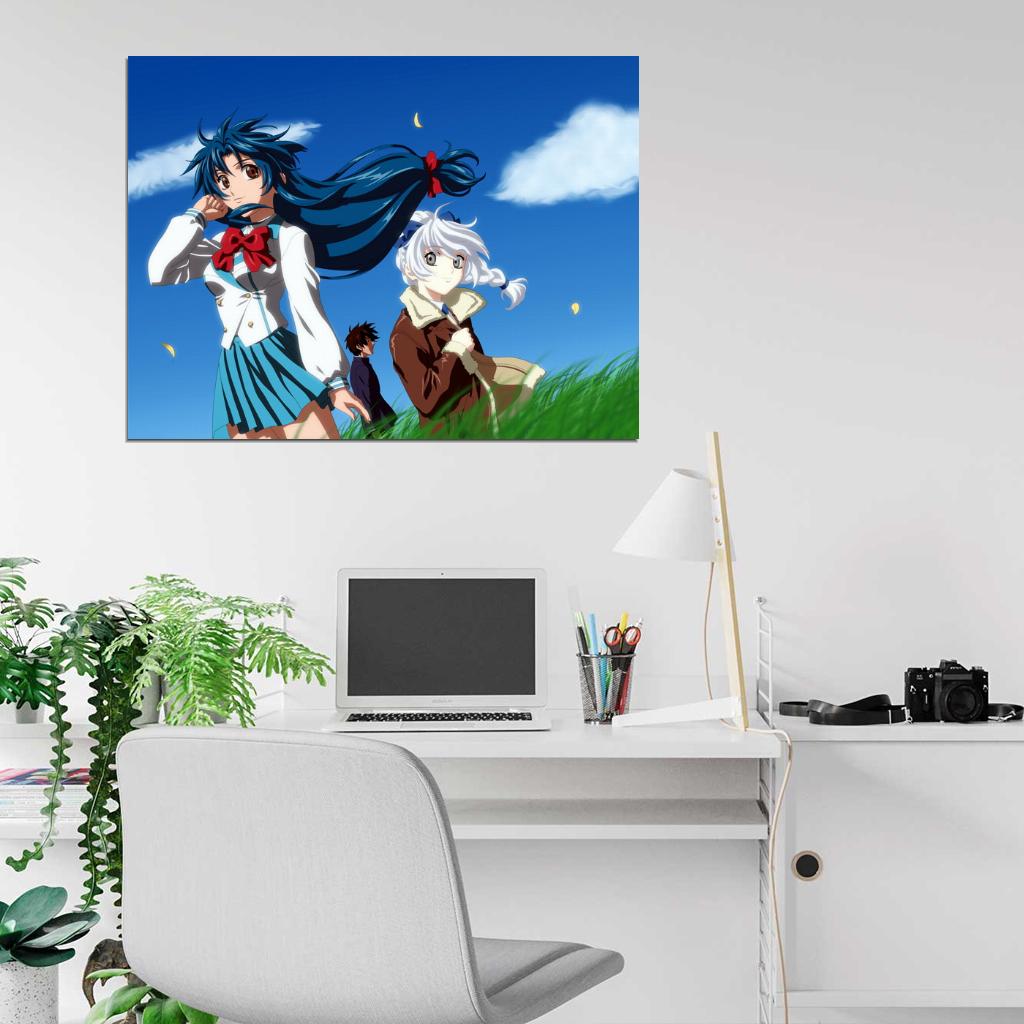 Full Metal Panic Kaname Chidori Teletha Testarossa Anime Manga Art Wall Art Print Poster