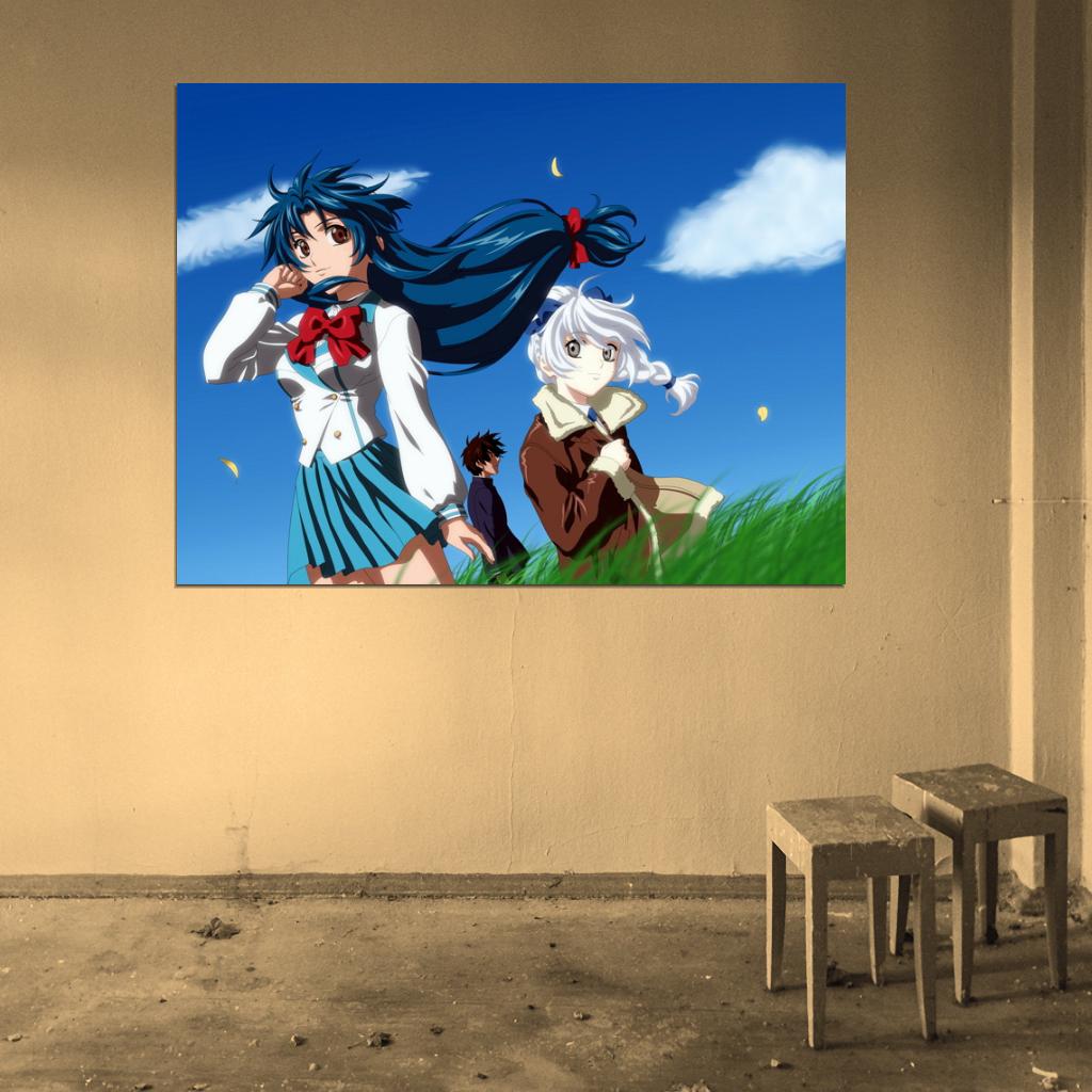 Full Metal Panic Kaname Chidori Teletha Testarossa Anime Manga Art Wall Art Print Poster