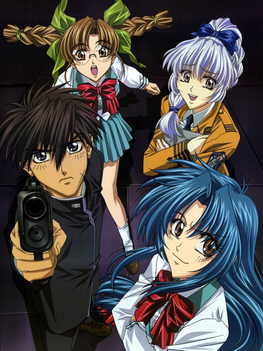 Full Metal Panic Characters Anime Manga Art Wall Art Print Poster