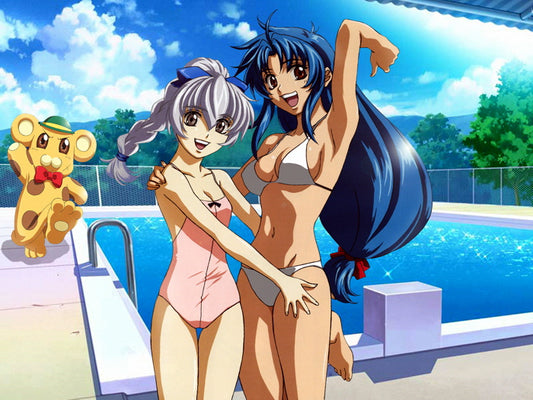 Full Metal Panic Kaname Chidori Teletha Testarossa Sexy Boobs Anime Manga Art Wall Art Print Poster