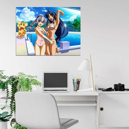 Full Metal Panic Kaname Chidori Teletha Testarossa Sexy Boobs Anime Manga Art Wall Art Print Poster