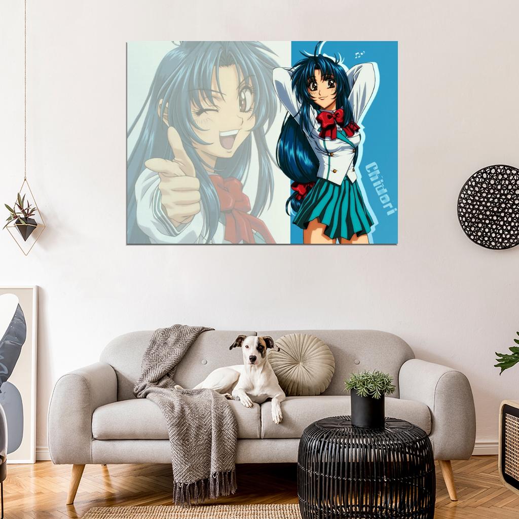 Full Metal Panic Kaname Chidori Anime Manga Art Wall Art Print Poster