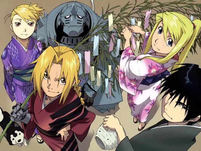 Fullmetal Alchemist Characters Anime Manga Art Wall Art Print Poster