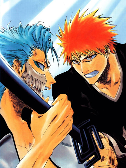 Grimmjow Bleach Painting Anime Manga Art Wall Art Print Poster